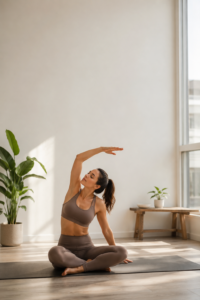 morning stretch routine for stress and cortisol management